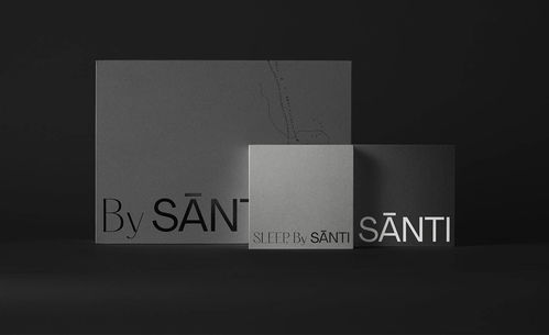 平面設(shè)計賦能品牌奢華 Santi豪華床上用品品牌形象設(shè)計解析